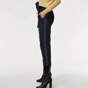 Aritzia Wilfred Tie-Front Navy blue Pants